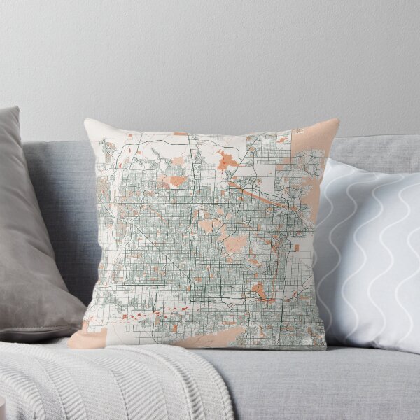 Item preview, Phoenix City Map of Arizona, USA - Bohemian designed and sold by deMAP.