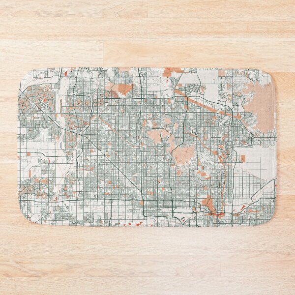 Item preview, Phoenix City Map of Arizona, USA - Bohemian designed and sold by deMAP.