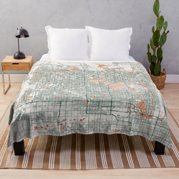 Item preview, Phoenix City Map of Arizona, USA - Bohemian designed and sold by deMAP.