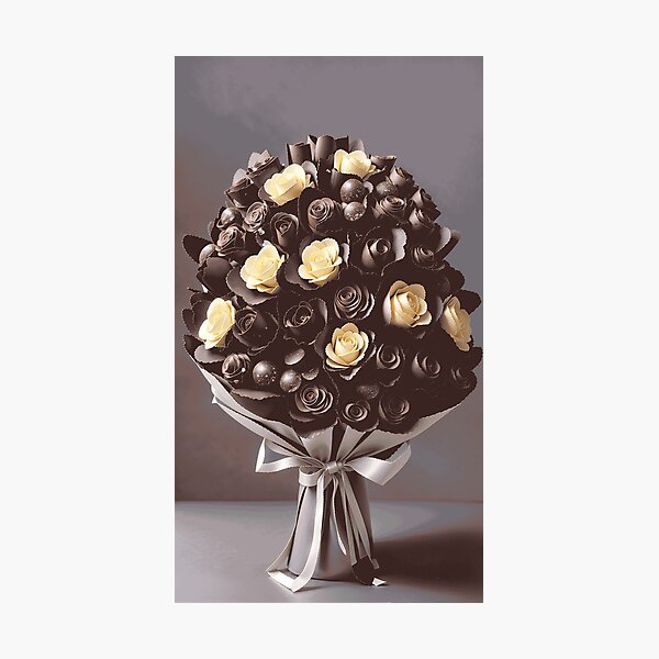 Item preview, Chocolate flowers designed and sold by ArtfullMinds.
