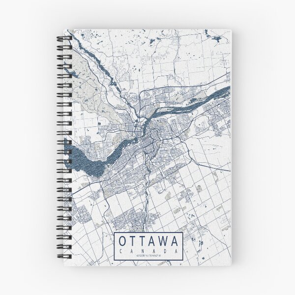 Item preview, Ottawa City Map of Ontario, Canada - Coastal designed and sold by deMAP.