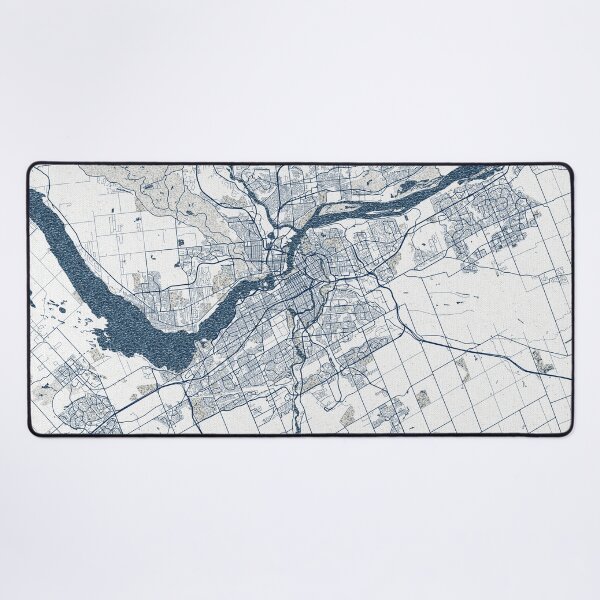 Item preview, Ottawa City Map of Ontario, Canada - Coastal designed and sold by deMAP.