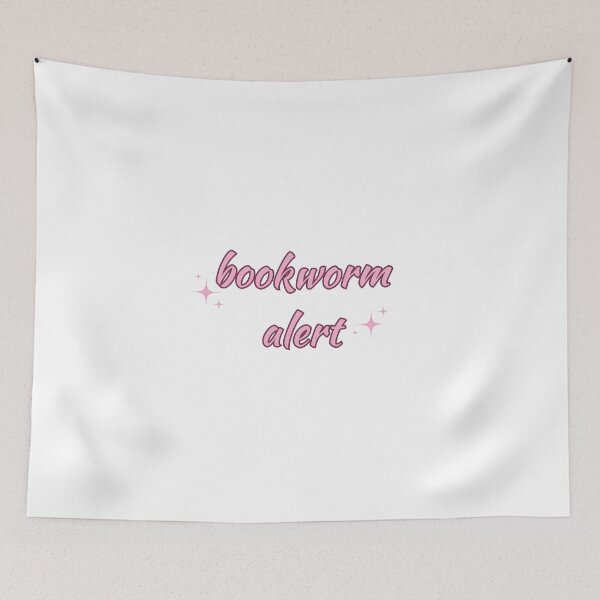 Item preview, Bookworm Alert, Book worm Alert designed and sold by DESIGNERSSHOPP.