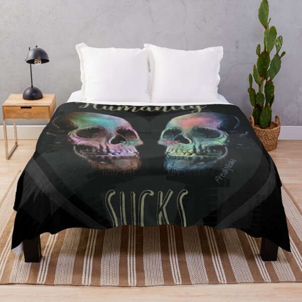 Item preview, TWO MULTICOLORED SKULLS INSIDE A HEART designed and sold by inarausch2023.