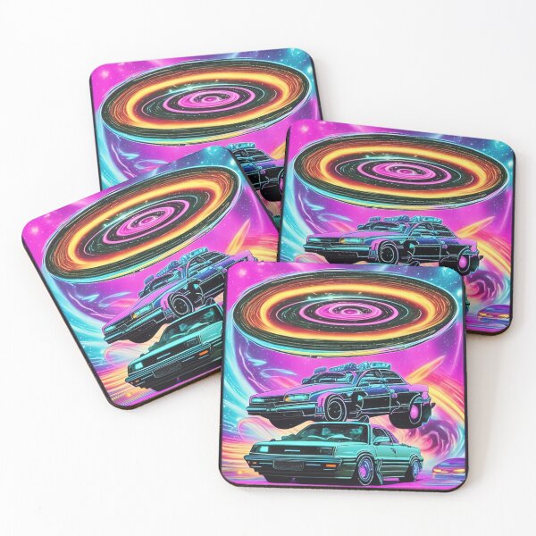 Item preview, Car Synthwave, neon, futurist, kids, game, children, future designed and sold by Cyber Kids.