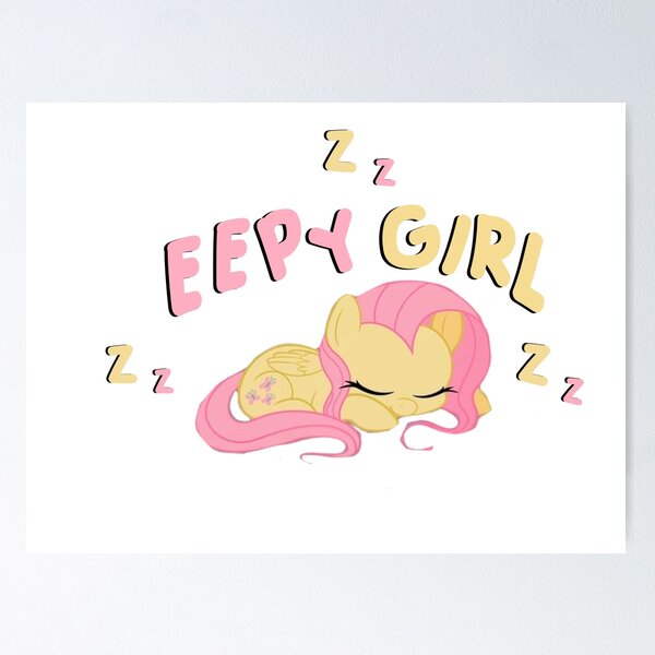 Item preview, Fluttershy eepy girl sleepy pony mlp designed and sold by Virtuelita.