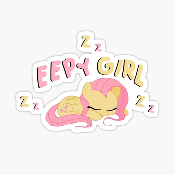 Item preview, Fluttershy eepy girl sleepy pony mlp designed and sold by Virtuelita.