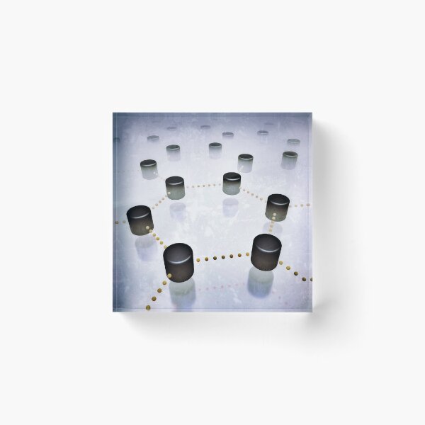Item preview, Interconnected cylinders in the mist designed and sold by Escarpatte.