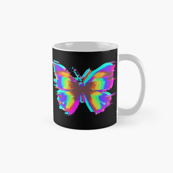 Artikelvorschau, DBDS, Flutterby-Serie, Glitched Butterfly entworfen und verkauft von DBDSLifestyle.