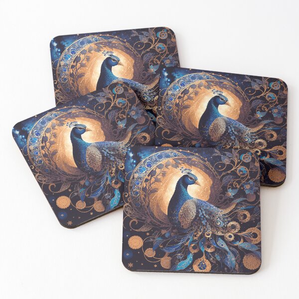 Item preview,  Peacock and flow designed and sold by ArtfullMinds.