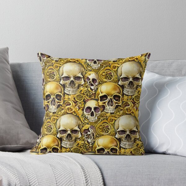 Item preview, Gothic Skulls Skull Pattern designed and sold by GooGooPop.
