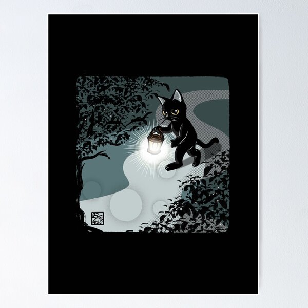 Item preview, Go On A Walk At Night designed and sold by BATKEI ART.
