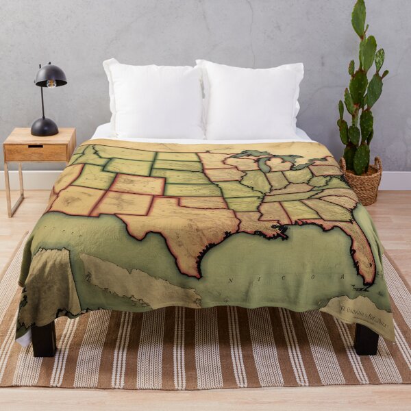 Item preview, Elementary Map of the U.S.A. designed and sold by dcrc.
