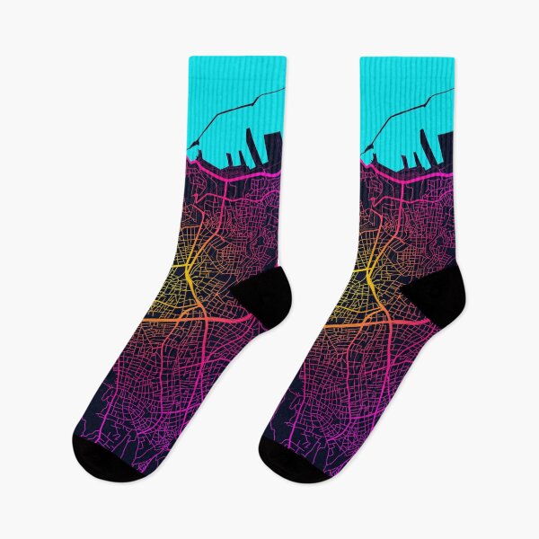 Item preview, Heraklion City Map of Greece - Neon designed and sold by deMAP.