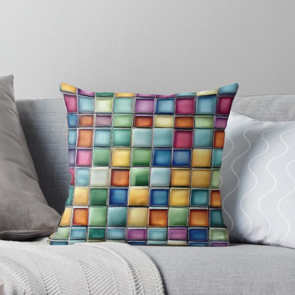 Item preview, Multi Color Tile Wall designed and sold by KoliBabb.
