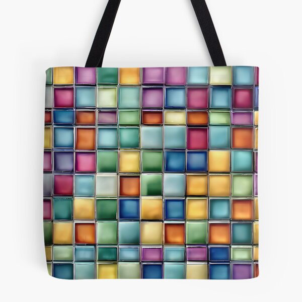 Item preview, Multi Color Tile Wall designed and sold by KoliBabb.