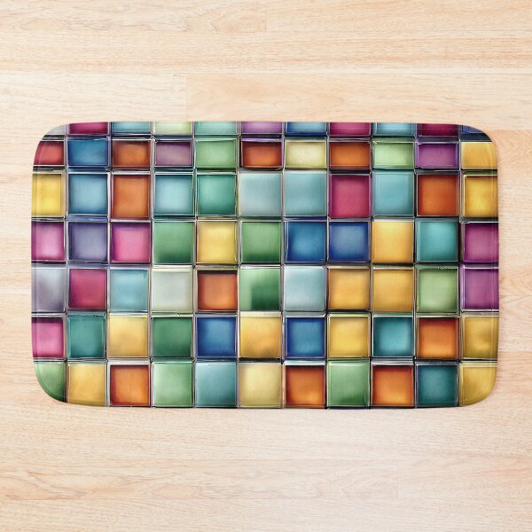 Item preview, Multi Color Tile Wall designed and sold by KoliBabb.