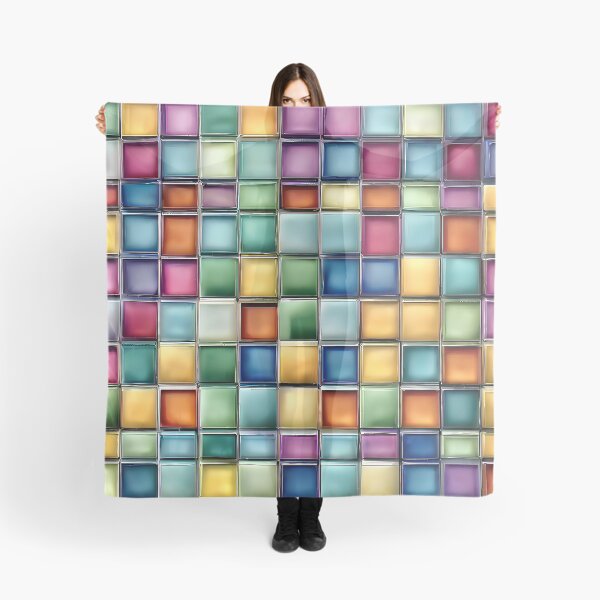 Item preview, Multi Color Tile Wall designed and sold by KoliBabb.