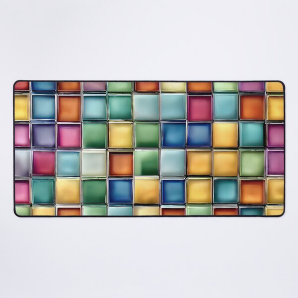 Item preview, Multi Color Tile Wall designed and sold by KoliBabb.