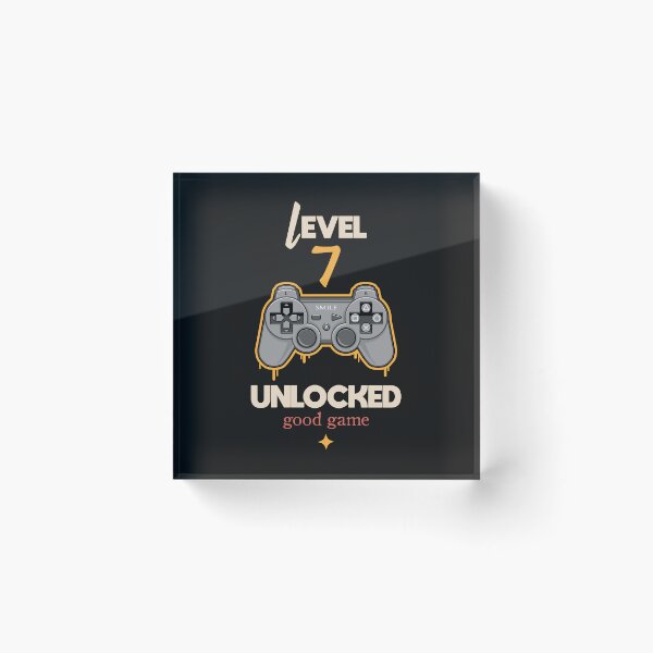 Item preview, Level 7 unlocked designed and sold by lepetitcalamar.