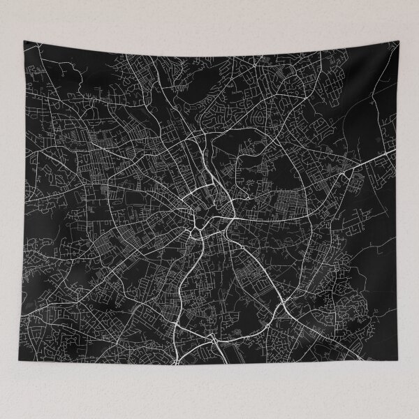 Item preview, Bradford City Map of England - Full Moon designed and sold by deMAP.