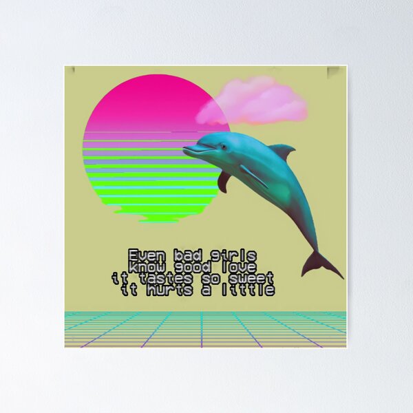 Item preview, dolphins like to fly designed and sold by LittleVampire86.