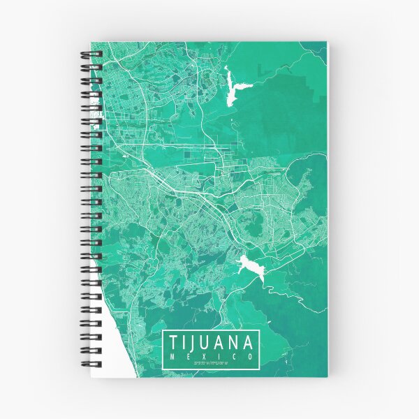 Item preview, Mapa de la ciudad de Tijuana de México - Acuarela designed and sold by deMAP.