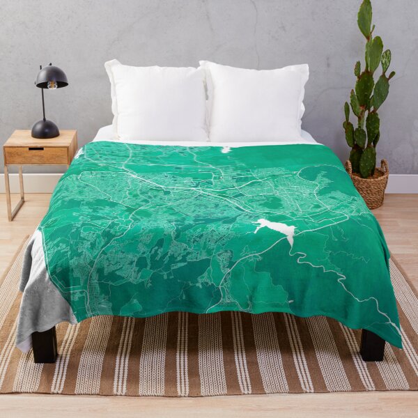 Item preview, Tijuana City Map of Mexico - Watercolor designed and sold by deMAP.