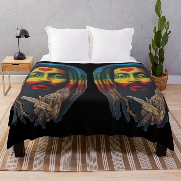 Item preview, Jah Love Rasta in Irie Colors designed and sold by DzinesByEarle.