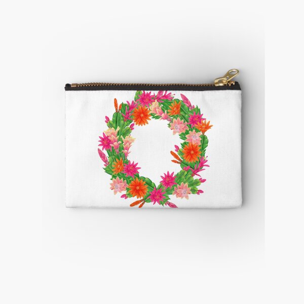 Item preview, Holiday Cactus Wreath designed and sold by paintedpansy.
