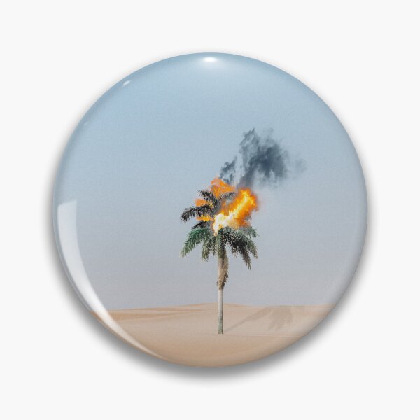 Item preview, Palm tree on fire designed and sold by KAY Artists.