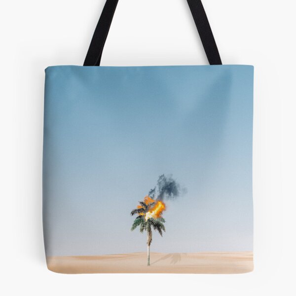 Item preview, Palm tree on fire designed and sold by KAY Artists.