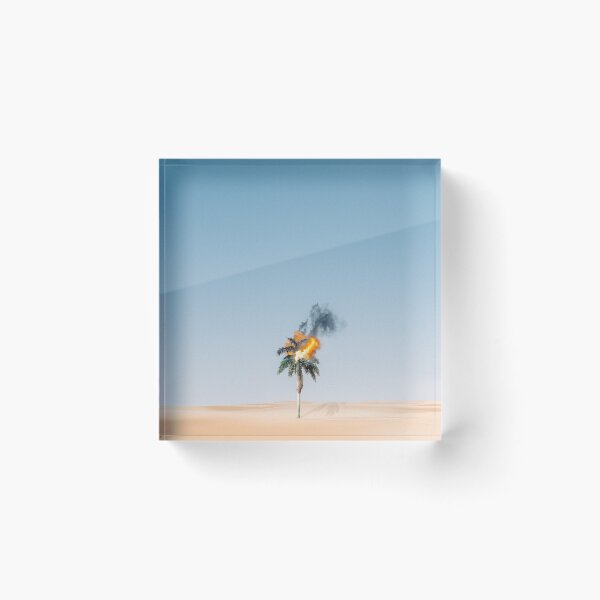 Item preview, Palm tree on fire designed and sold by KAY Artists.