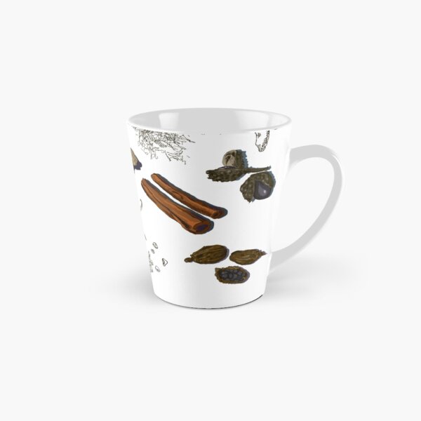 Item preview, illustration background with hand drawn spices designed and sold by Olga Berlet.