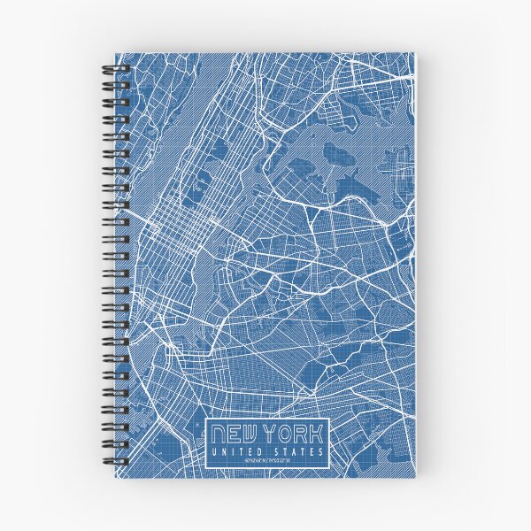 Item preview, New York City Map of the USA - Blueprint designed and sold by deMAP.