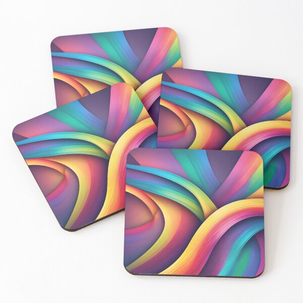 Item preview, Lines with LGBT colors designed and sold by studio468.