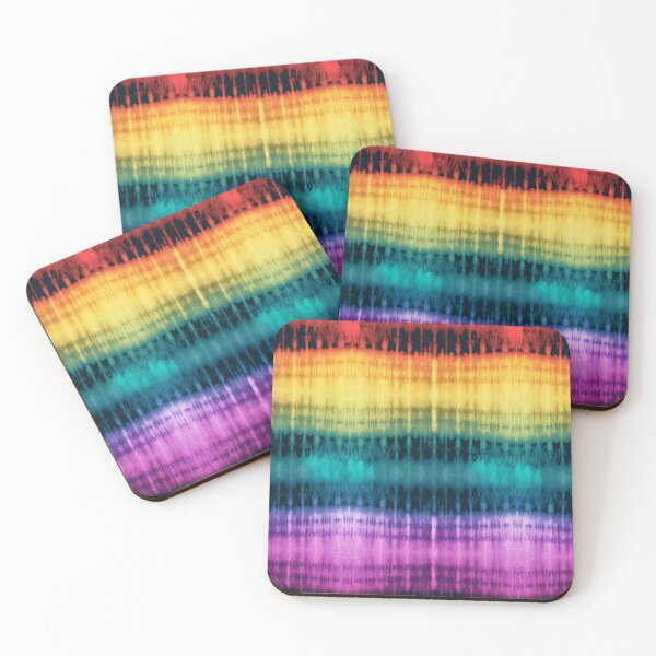 Item preview, Jeweled Rainbow Shibori designed and sold by Nina May Designs.