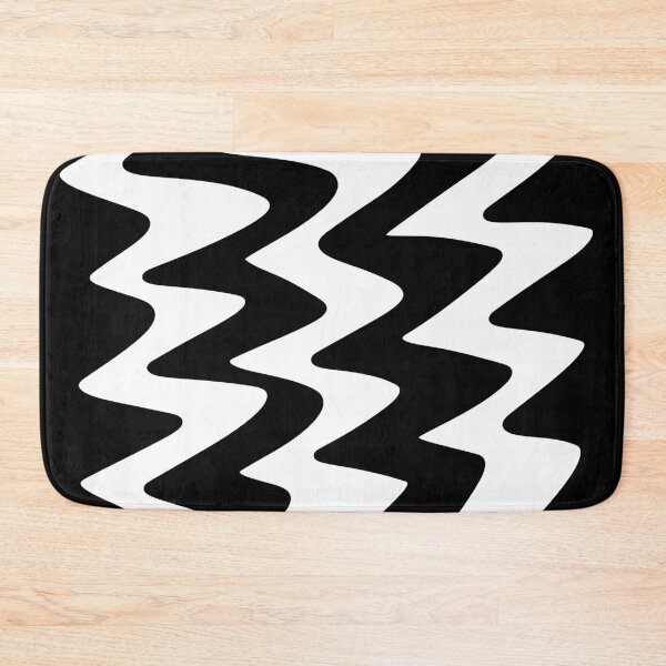 Item preview, Black and White Vertical Zigzag Pattern, made by EndlessEmporium designed and sold by EndlessEmporium.