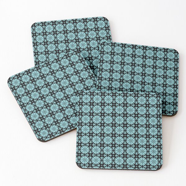 Item preview, Blue and Black Star Pattern designed and sold by WoollyOrbit2000.