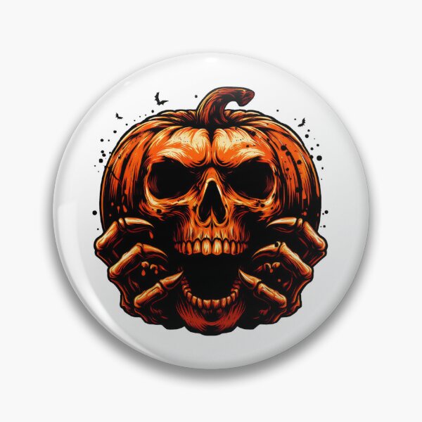 Item preview, Terrifying Pumpkin Skull designed and sold by Minimug.