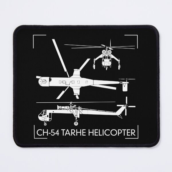 Item preview, CH-54 Tarhe Helicopter Skycrane Cutout Silhouette designed and sold by MilitaryMart.