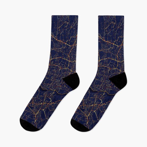 Item preview, Porto, Portugal Map - City At Night designed and sold by deMAP.