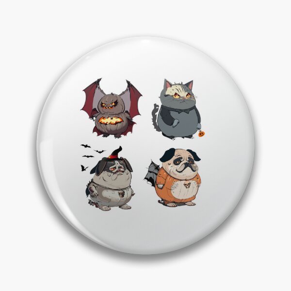 Item preview, Fat Creatures on Halloween designed and sold by AlejaJorgeShop.