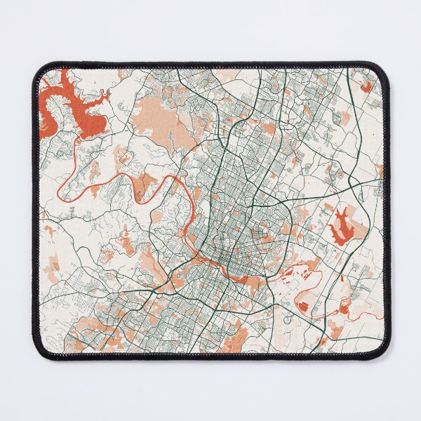 Item preview, Austin City Map of Texas, USA - Bohemian designed and sold by deMAP.