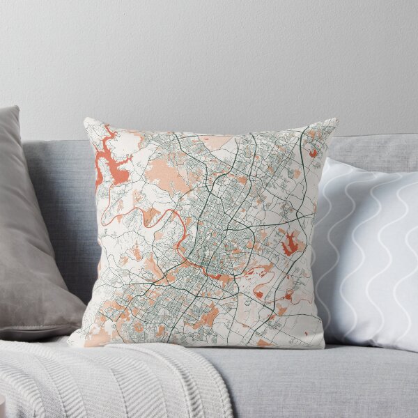 Item preview, Austin City Map of Texas, USA - Bohemian designed and sold by deMAP.