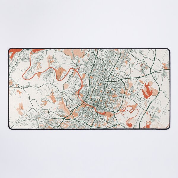Item preview, Austin City Map of Texas, USA - Bohemian designed and sold by deMAP.