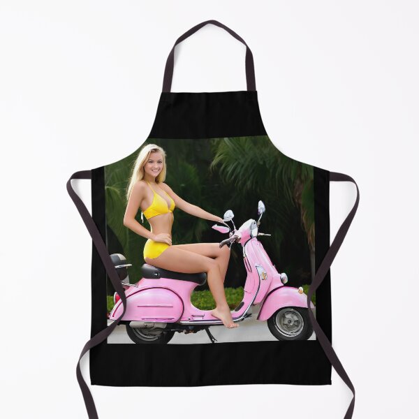 Item preview, Pretty Girl On Pink Scooter designed and sold by KoliBabb.