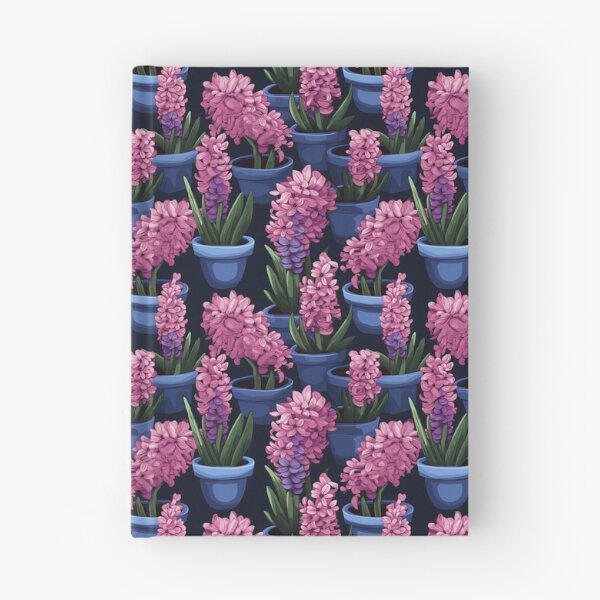 Item preview, Pink Hyacinths Flower Pattern #2 designed and sold by SowCow.
