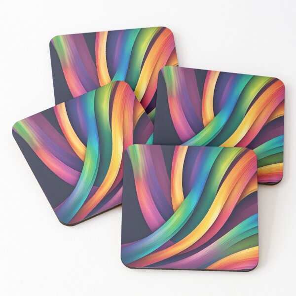 Item preview, Lines with LGBT colors designed and sold by studio468.