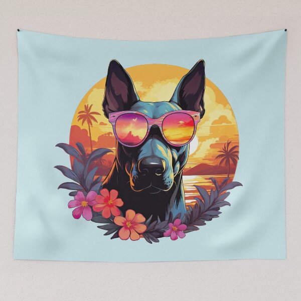 Item preview, Vacation Dobermann designed and sold by ZombieLH.